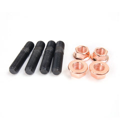 M10x1.25 M10x1.5 Stud 45mm & Nut For Subaru TD04 TD05H TD06 EVO1 ~ EVO10 Turbo / 4 Sets
