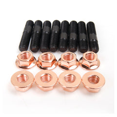 M8x1.25 Stud 38mm & Nut For Garrett T28 T25 GT25 GT28 GT30 GT35 Silvia SR20DET CA18DET Turbo / 8 Sets