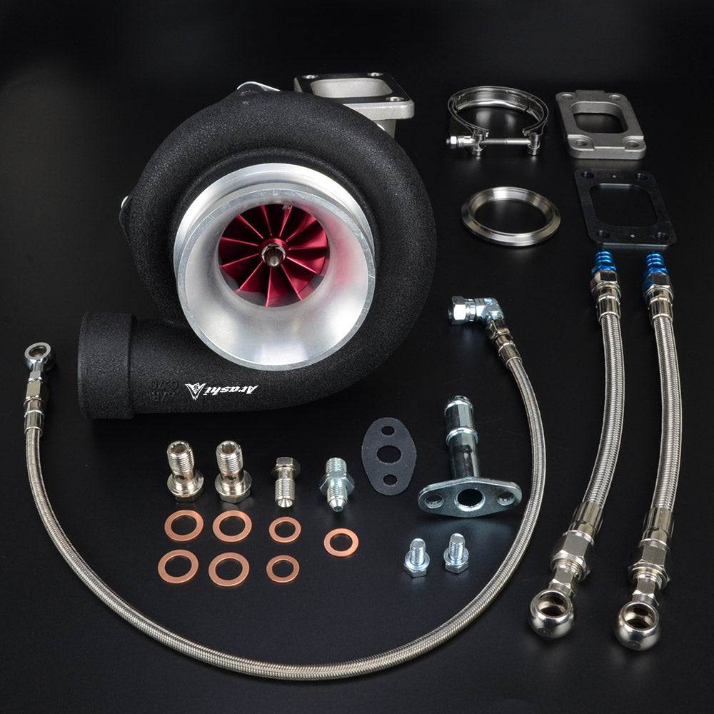 Arashi Dynamics KURO TURBO GT3076R T3 0.63 A/R Stainless BALL BEARING