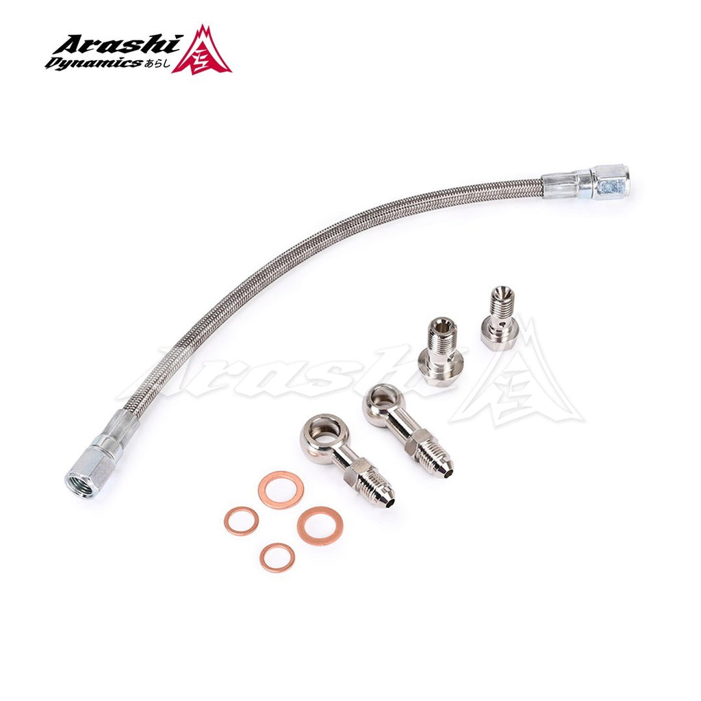 SUBARU WRX STI EJ20 EJ25 IHI RHF5HB VF34 VF36 VF42 VF53 Turbo Oil Feed Line Kit