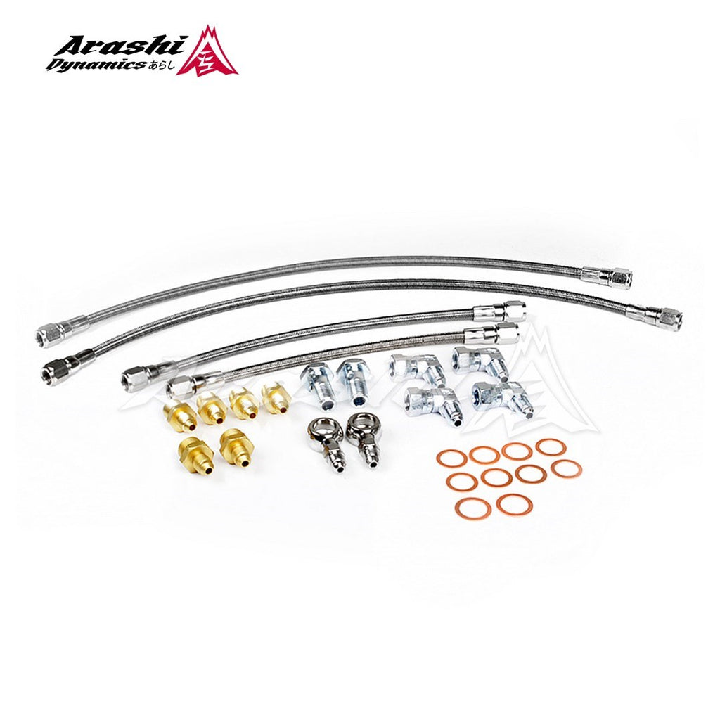 NISSAN RB26DETT GT-R Stock Garrett T25 GT2530 GT25 GT28 Turbo Water line Kit