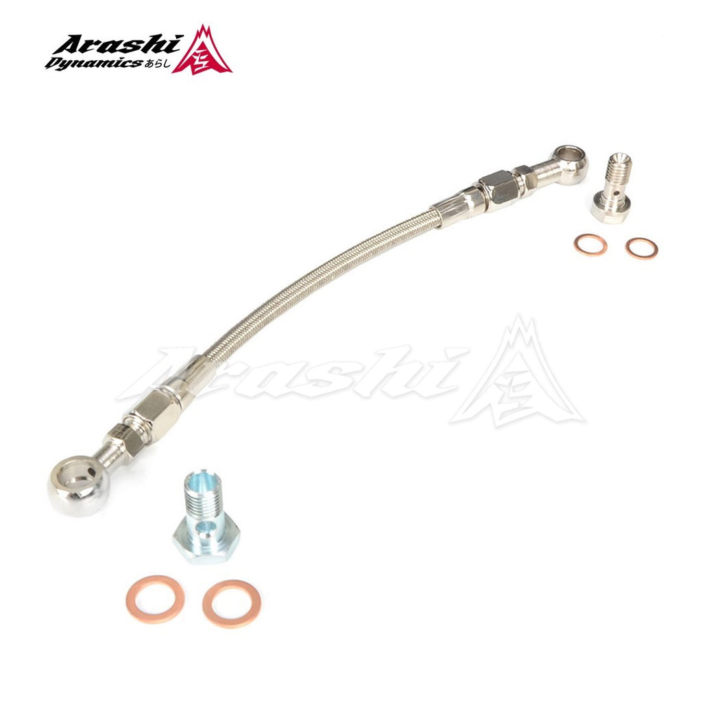 TD05 TD04 For SUBARU EJ20 EJ25 WRX Impreza Legacy Turbo Oil Feed Line Kit