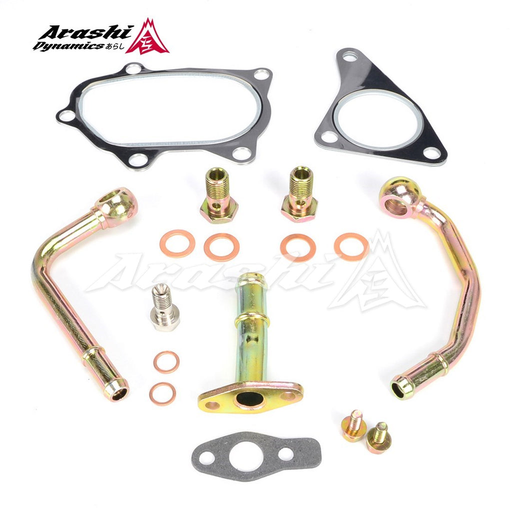 SUBARU WRX EJ20 EJ25 TD05H TD06H Turbo Water Oil Gasket Line Install Kit
