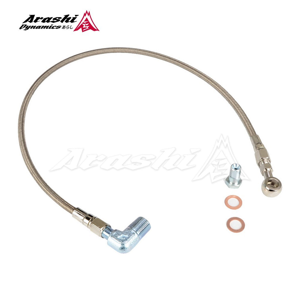 Mitsubishi 4G63T DSM Eclipse 2G Garrett T25 T28 Turbo Oil Feed Line Kit