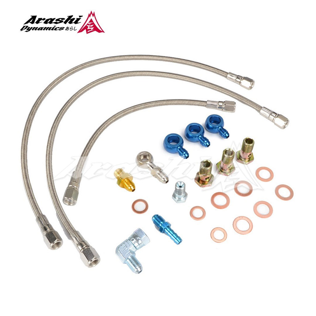 Nissan Sunny Pulsar GTIR SR20DET Turbo Oil Water Line Kit