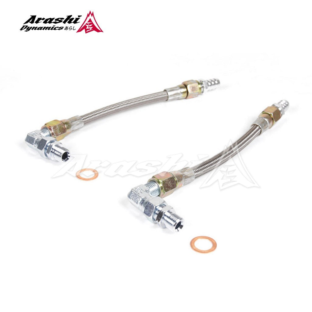 Garrett T25 GT25 GT28 GT30 Ball Bearing Turbo Water Line Hose Kit