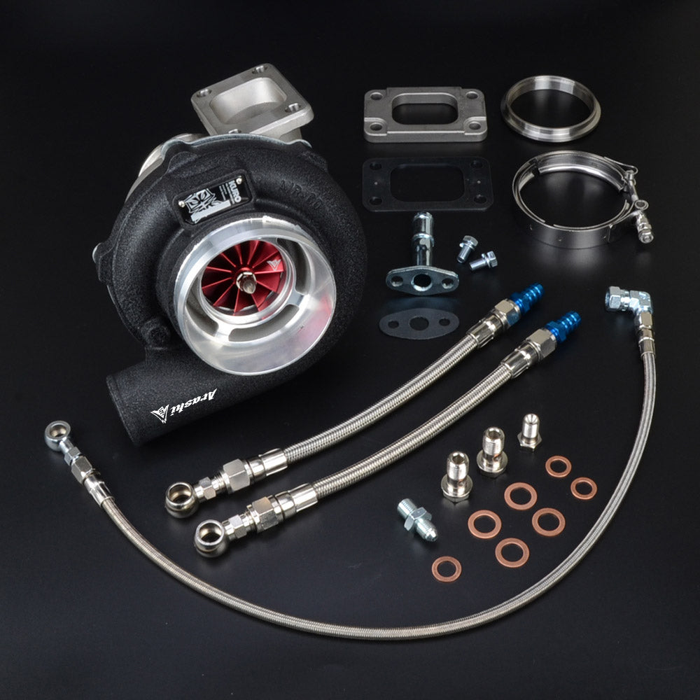Arashi Dynamics KURO TURBO GTX3076R T3 0.82 A/R Stainless Ball Bearing