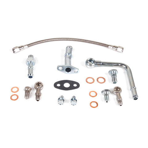 Garrett GT25 - GT35 Ball Bearing Turbo on SUBARU Impreza WRX STI Oil Line Kit