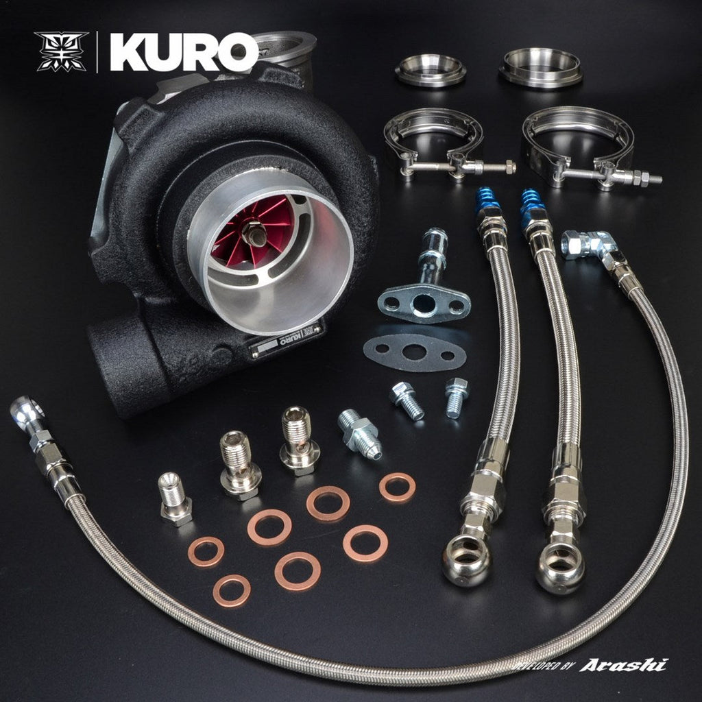 パーツ Tetsuya Arashi Dynamics KURO TURBO GTX2860R V-band 0.57 A/R Ball Bearing