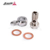 Banjo Bolt Kit 4AN to M14x1.5mm For Mitsubishi TD05 TD06 / Garrett GT25R GT30R GT35R Turbo