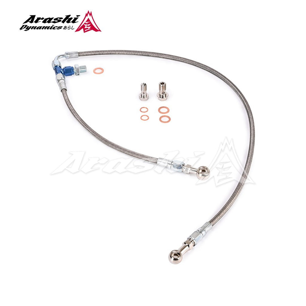 SUBARU WRX STI EJ20 EJ25 AVCS w/ IHI RHF5HB VF22 VF34 VF36 Turbo Oil Feed Line Kit