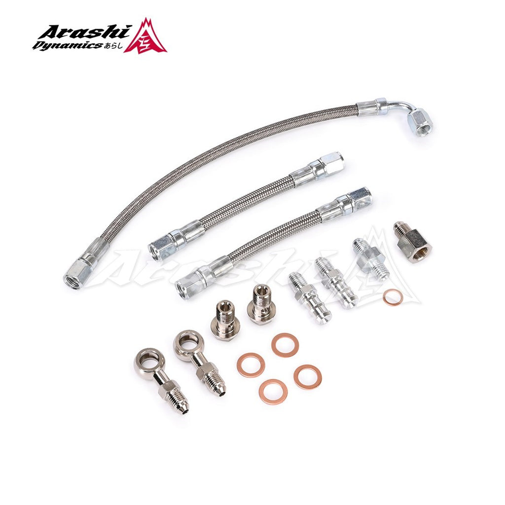 SUBARU FA20T Garrett MGT2259S 14411-AA880 814306-0005 Turbo Oil Water Line Kit