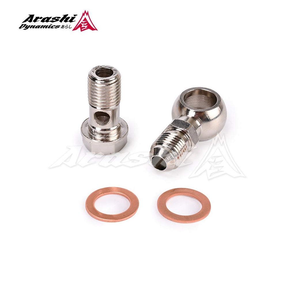 Banjo Bolt Kit 6AN to M14x1.5mm For Mitsubishi TD05 TD06 / Garrett GT25R GT30R GT35R Turbo