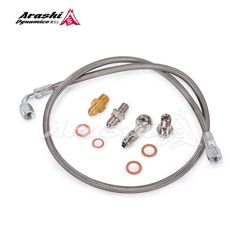 AUDI TT 1.8T Transverse w/ Borg Warner K03 K04 Turbo Oil Feed Line Kit