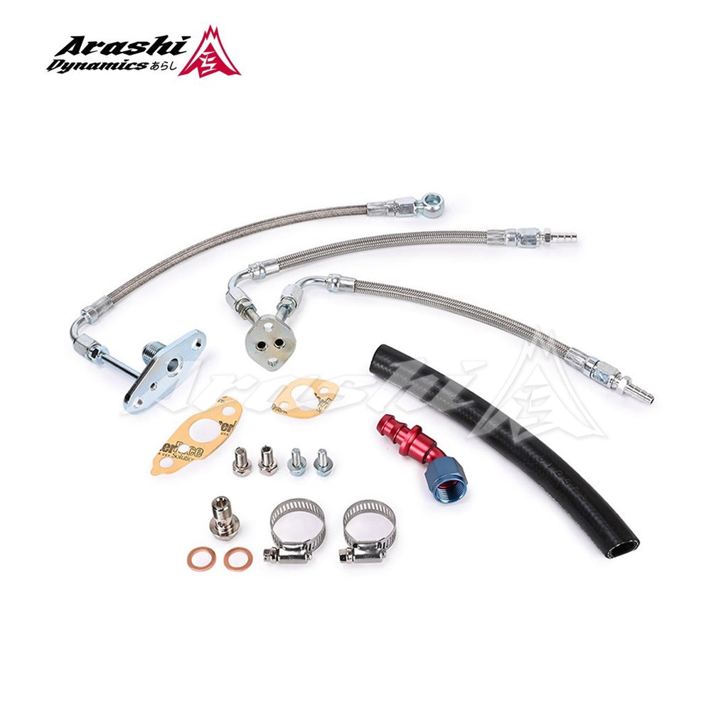 TOYOTA Starlet Paseo Tercel Glanza EP82 4EFTE CT9 Turbo Oil Water Line Kit