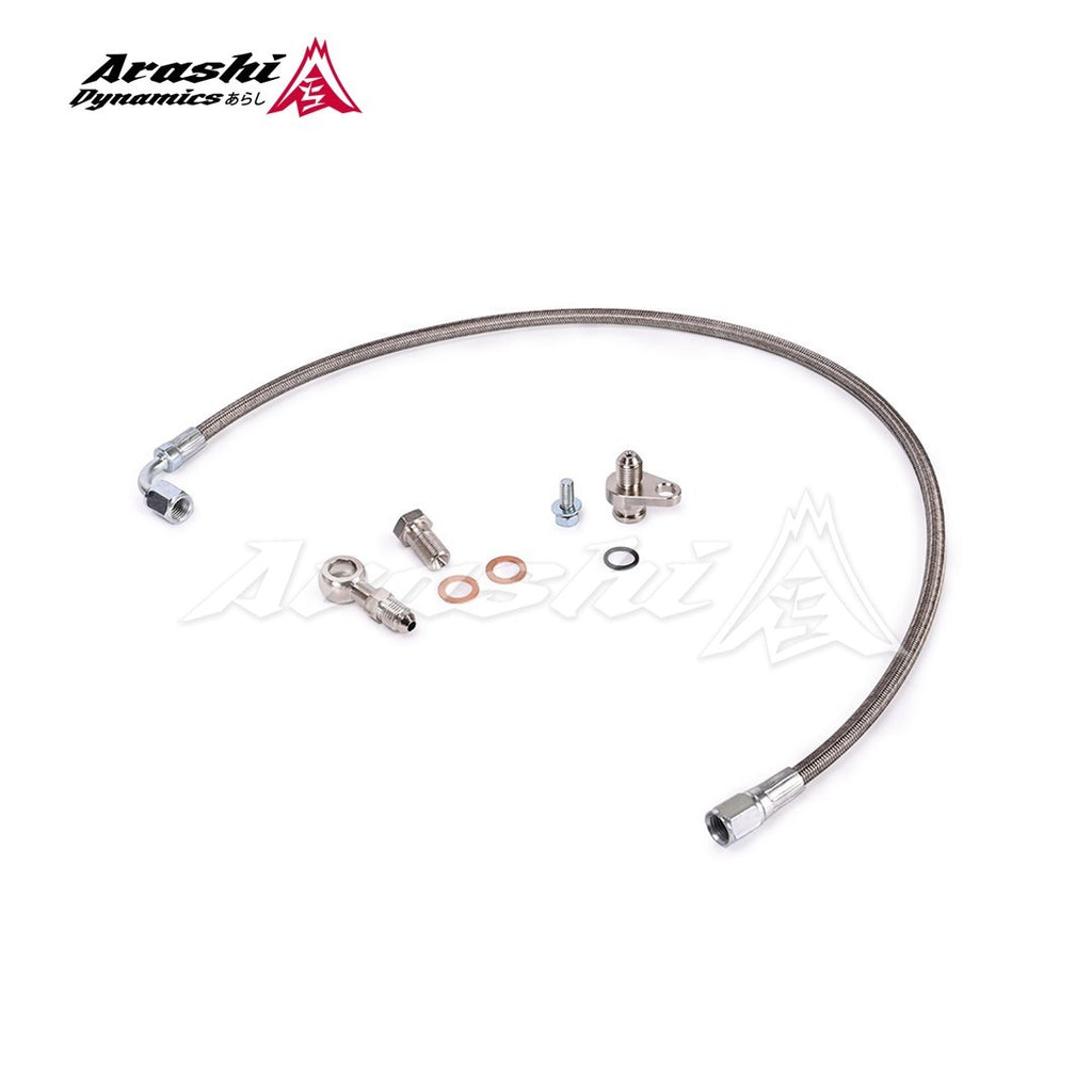 BMW N20 2.0L F10 F20 F30 w/ Garrett GT28R GT30R Ball Bearing Turbo Oil Feed Line Kit