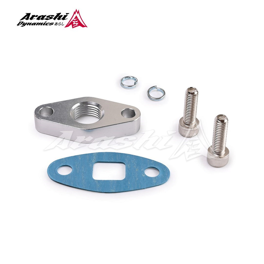 1/2BSPT Female Turbo Oil Return Flange Kit For Garrett T3 T4 Turbo