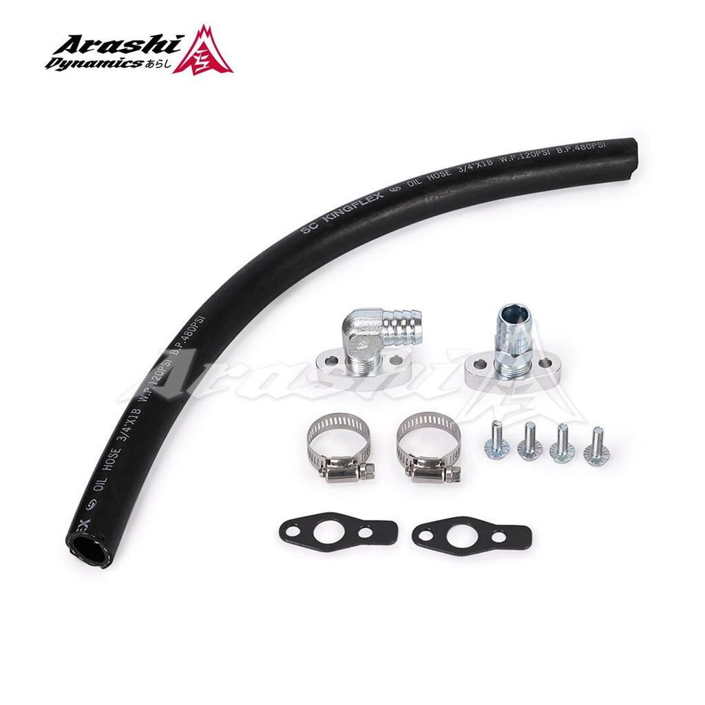 NISSAN Navara D22 ZD30 3.0L Diesel HT12-19B HT12-19D Turbo Oil Return Drain Line Kit