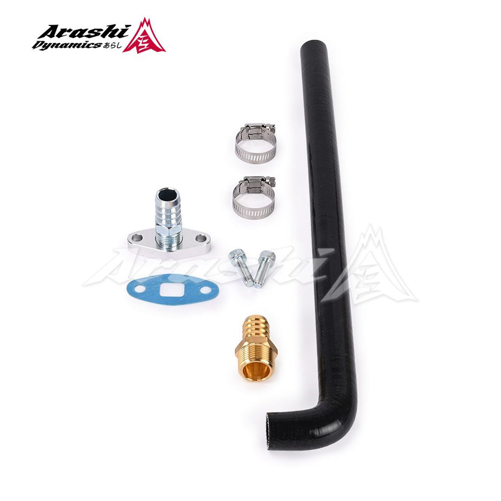 NISSAN Patrol SD33T Y60 w/ Garrett GT25R GT28R Turbo Oil Return Line Kit
