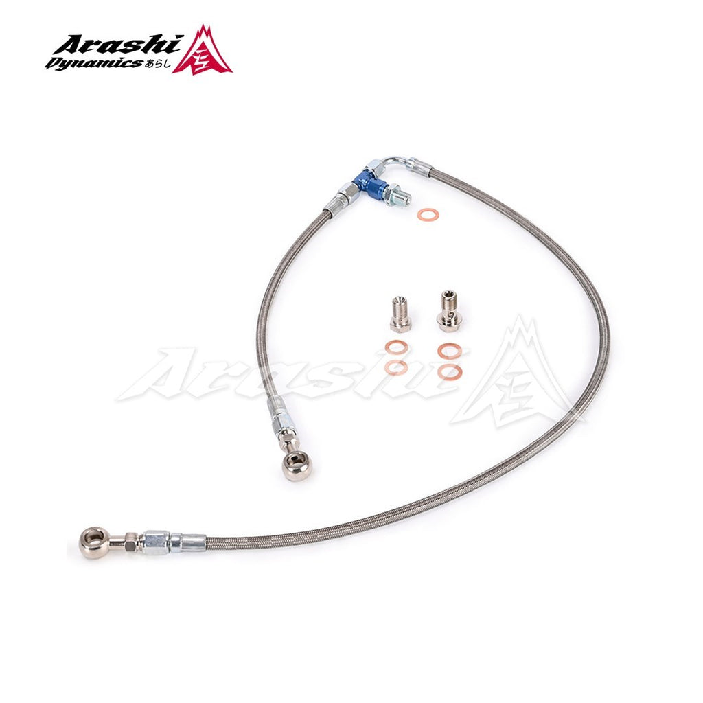 SUBARU EJ20 EJ25 AVCS w/ IHI RHF5HB RHF5H MHI TD04L TD05 Turbo Oil Feed Line Kit