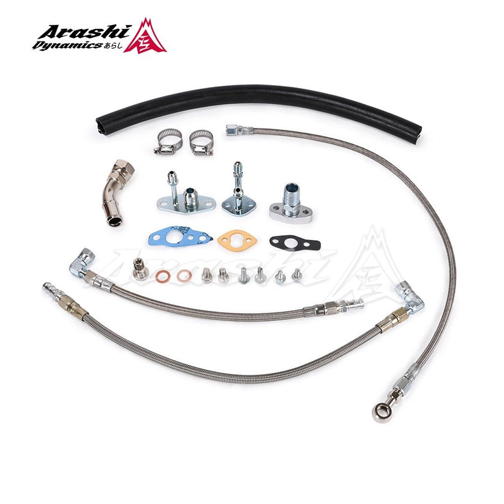 TOYOTA Land Cruiser 1HD-T 1HD-FT CT26 Turbo Oil Water Return Line Kit