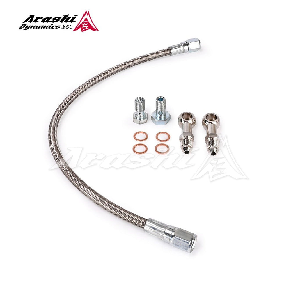 Mitsubishi 4M40T 2.8L Diesel Canter / Delica / Pajero Turbo Oil Feed Line Kit