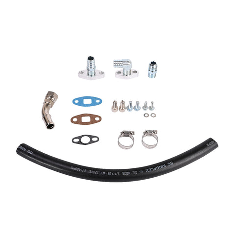 Mitsubishi / Greddy / TRUST T67-25G TE06H TD07S TD08 Turbo Oil Return Drain Hose Line Kit