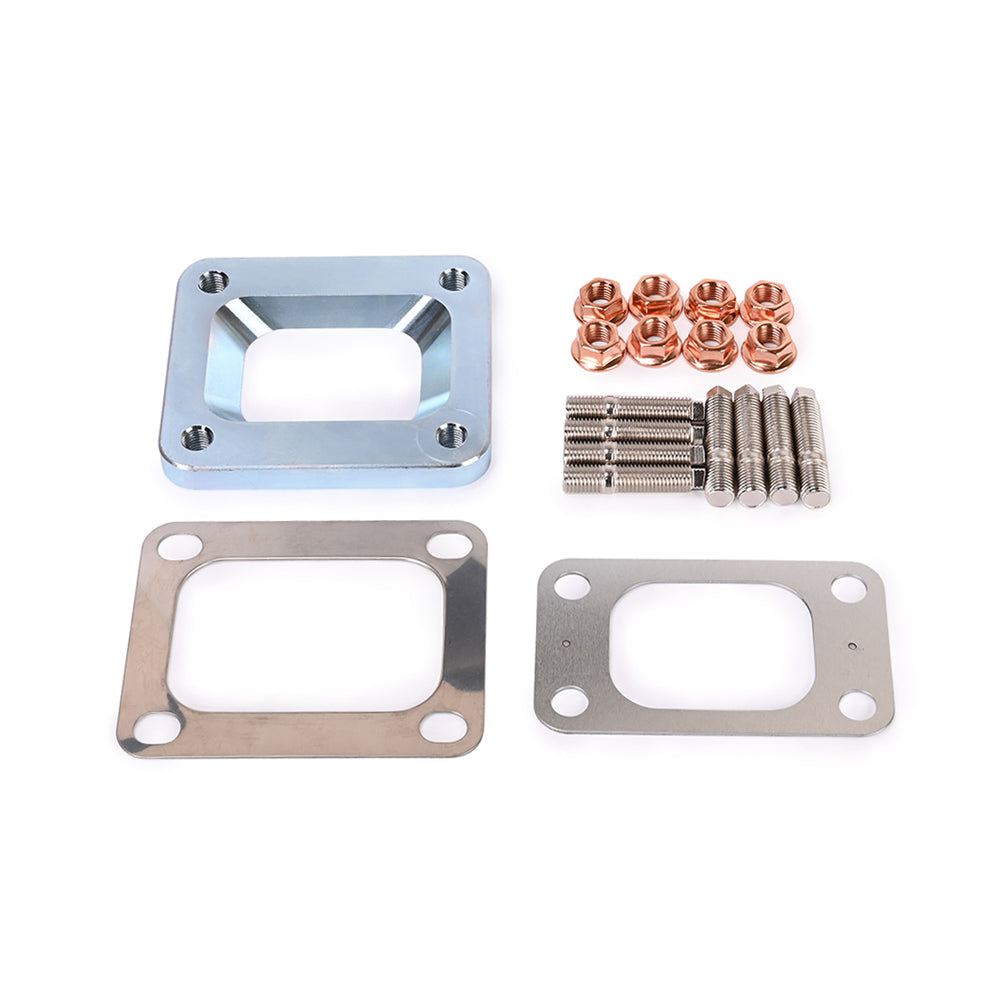 MAMBA Garrett T4 divided to T3 divided CNC Turbo exhaust manifold flange US