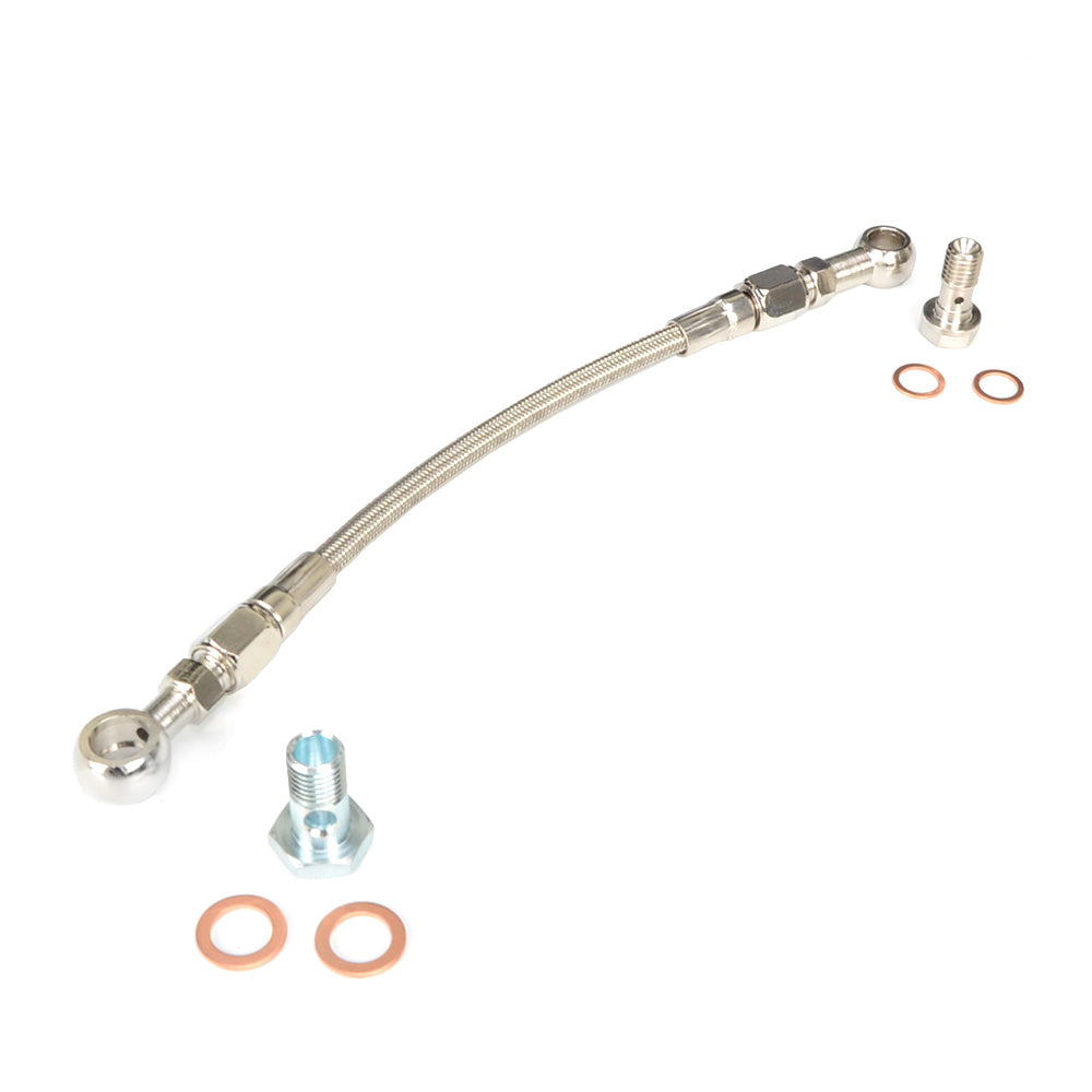 Mitsubishi Lancer 4G63T Engine EVO 4 - EVO 9 Turbo Oil Feed Line Kit