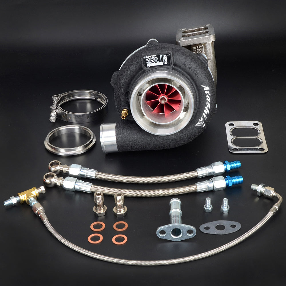 Arashi Dynamics KURO TURBO GTX3076R Gen2 T3 1.01 A/R Twin Scroll