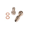 Banjo Bolt Kit 4AN to M10x1.0mm For Garrett GT15 GT17 GT22 Turbo w/ 1.5mm Restrictor