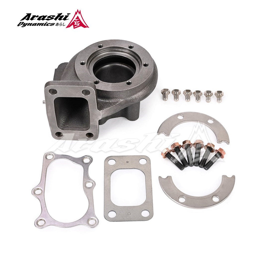 Arashi Turbo Turbine Housing RB20DET RB25DET GT2871R 10cm w/ Gasket Kit