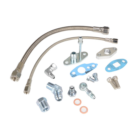 Toyota CT12 CT20 CT26 Turbo Oil Feed and Drain Line Kit