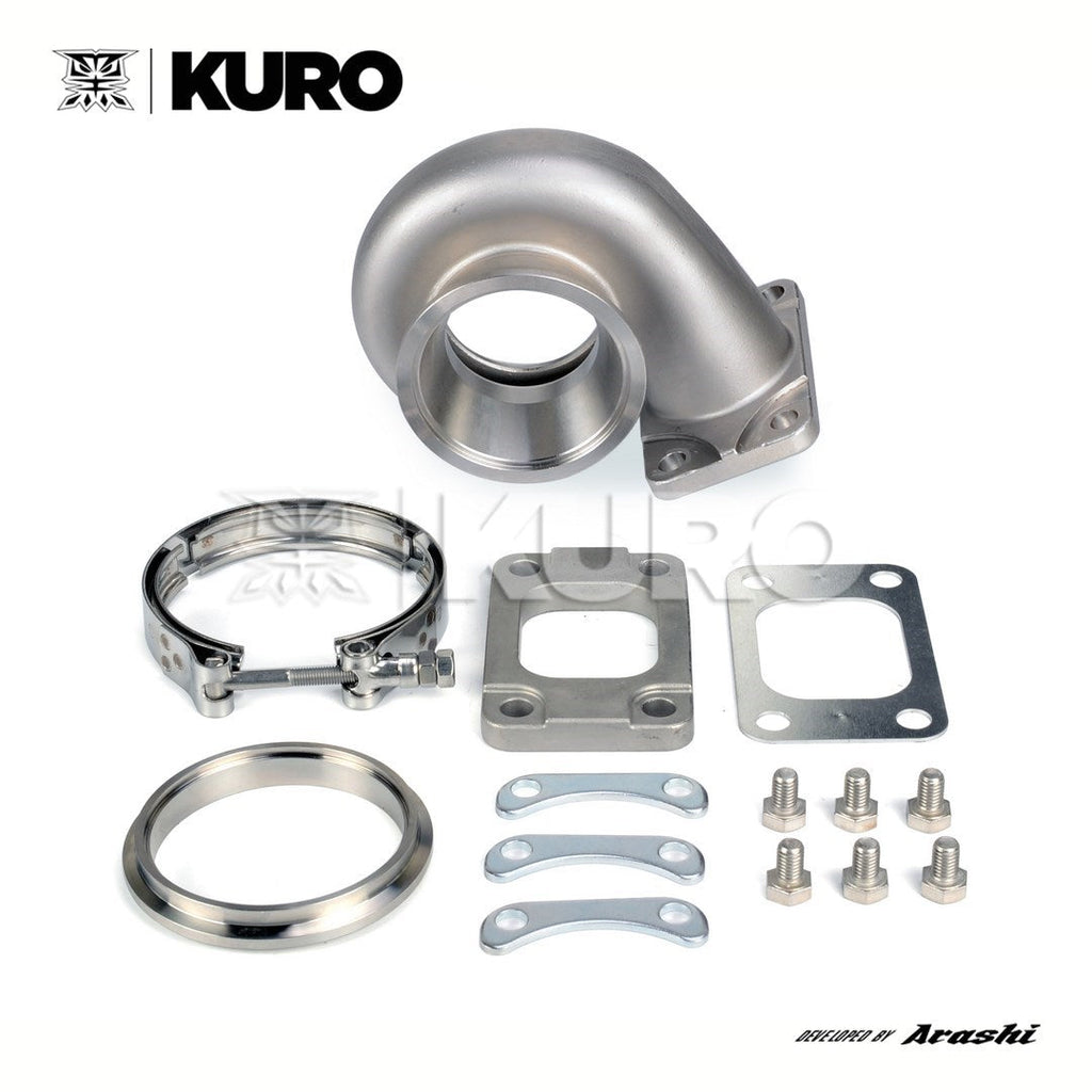 KURO GT3576R GT3582R GT35 GTX35 T3 0.63 A/R Turbo Turbine Housing Stainless