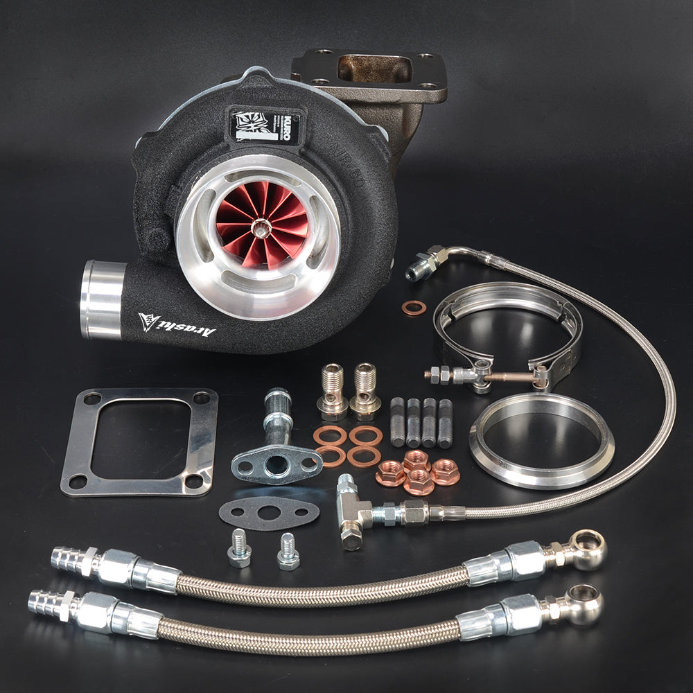 Arashi Dynamics KURO TURBO GTX3076R T4 0.82 A/R Ball Bearing