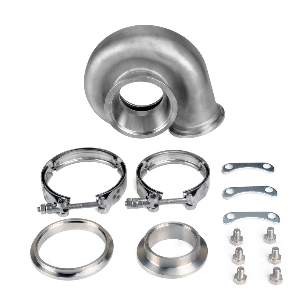 KURO GTX3584RS GT3584 V-band 0.82 A/R Turbo Turbine Housing Stainless