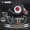 KURO GT3076R V-band 5-Bolts 0.64 A/R