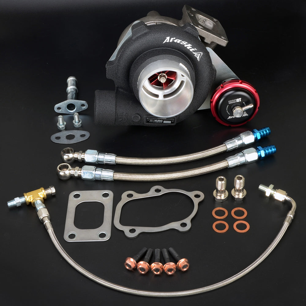 Arashi Dynamics KURO TURBO GT2554R T25 5 bolts 0.57 A/R BALL BEARING