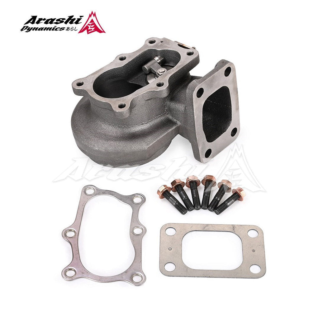 Arashi Turbo Turbine Housing RB20DET RB25DET TD06SL2 10cm w/ Gasket Kit