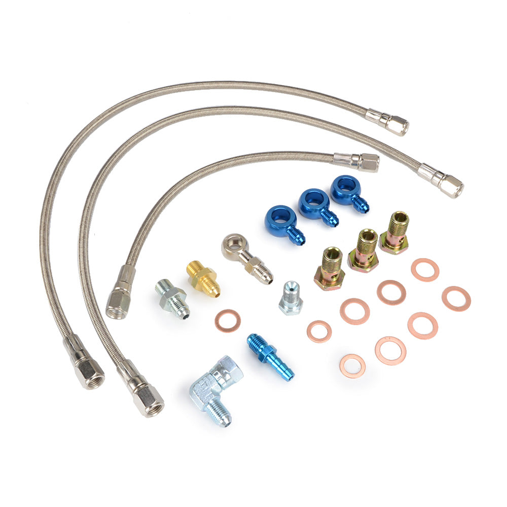 Nissan Silvia S13 SR20DET CA18DET Turbo Oil Water Line Kit