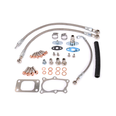 NISSAN RB30 VL w/ Garrett T3 T4 Turbo Oil Water Line Kit (16mm Bolt)