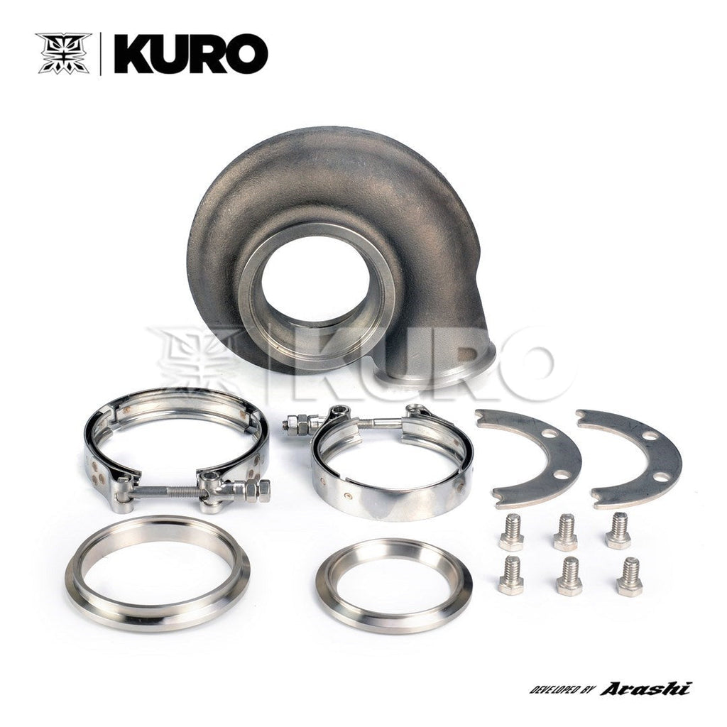 KURO GTX3584RS GT3584 V-band 0.83 A/R Turbo Turbine Housing