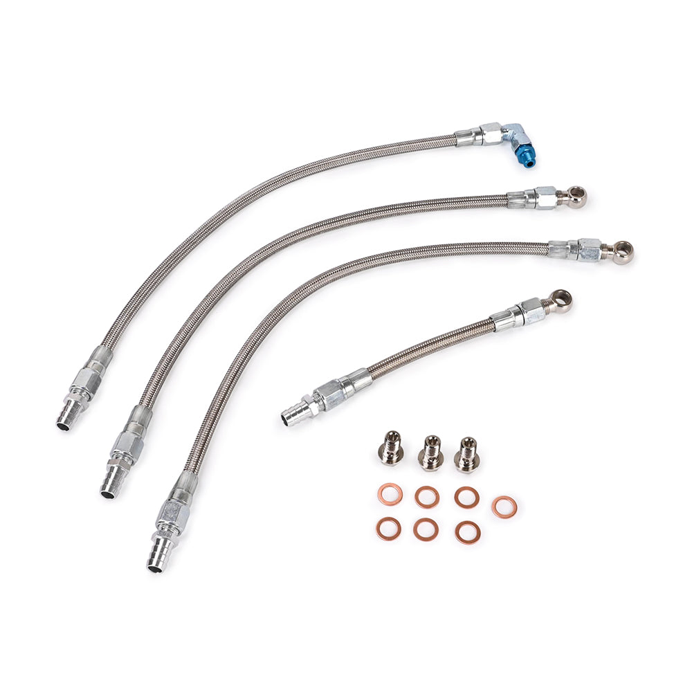 Mitsubishi 6G72T 3000GT VR4 / Dodge Stealth GTO TD04 Twin Turbo Water Line Kit