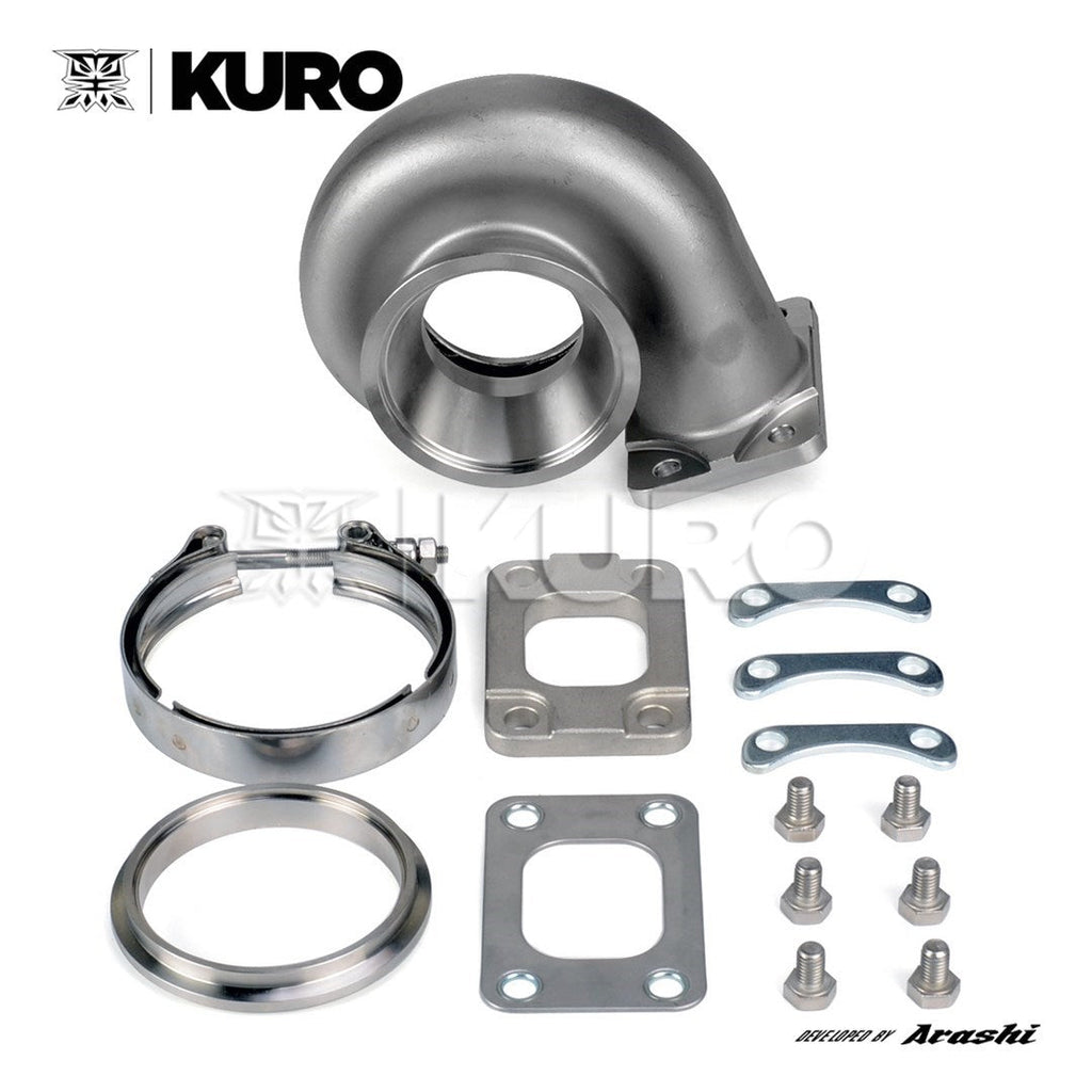 KURO GT2835 GT29R T25 0.82 A/R Turbo Turbine Housing Stainless Trim 84