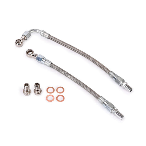 Mitsubishi 4B11T Lancer EVO X TD05H GT30R GT35R EFR Turbo Water Coolant Line Kit