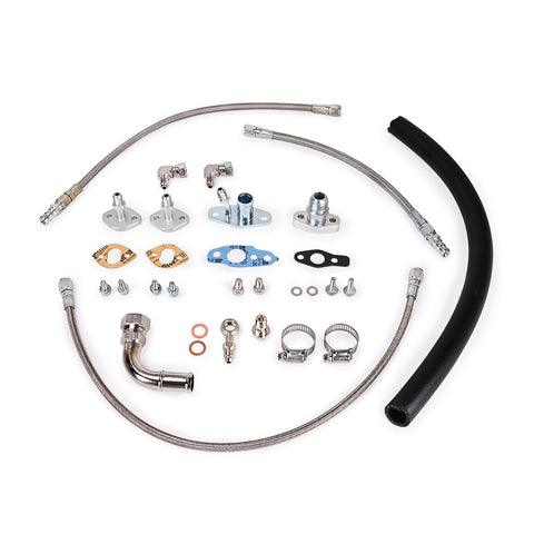 TOYOTA Land Cruiser DYNA 13BT 14BT CT26 17201-58020 Turbo Oil Water Line Kit