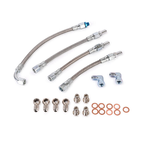 Mitsubishi 6A13TT Galant Legnum VR4 TD03 Twin Turbo Water Line Kit