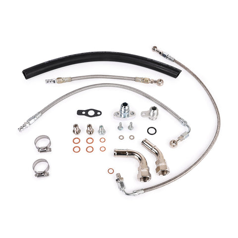 Mitsubishi 4B11T Lancer Ralliart TD04HL-15T 49189-04401 Turbo Oil Water Line Kit