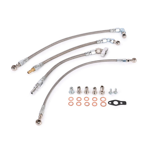 SAAB 9-3 AERO B207R Z20NET TD04L 12T 14T Turbo Oil Water Line Kit