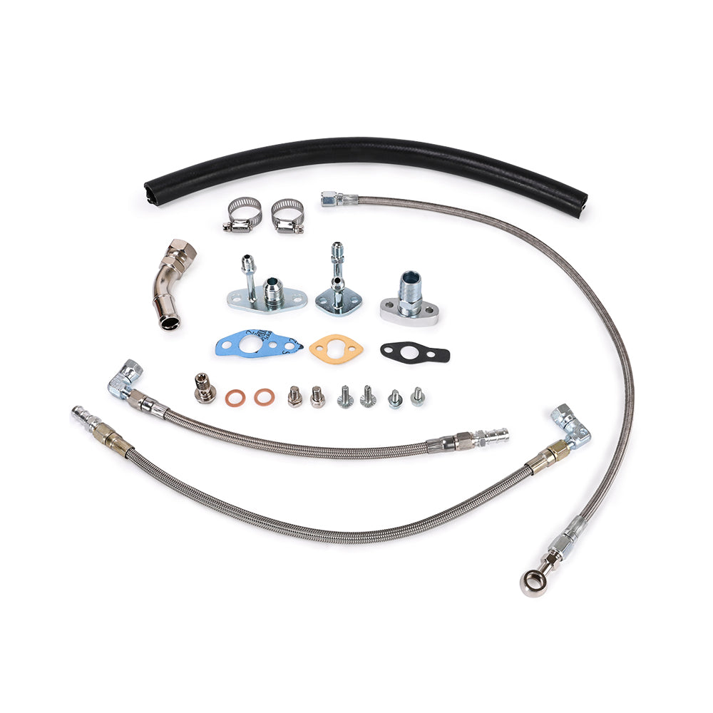 TOYOTA Land Cruiser 1HD-T 1HD-FT CT26 Turbo Oil Water Return Line